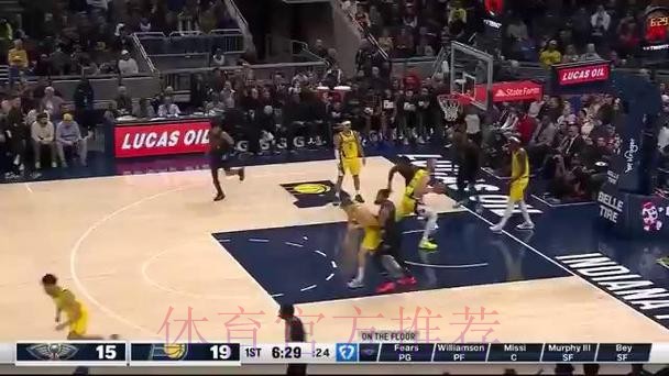 西亚卡姆27分 步行者战胜鹈鹕